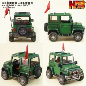 Dragon Ball Jacksdo Studio Vehicle Green Jeep Resin Statue