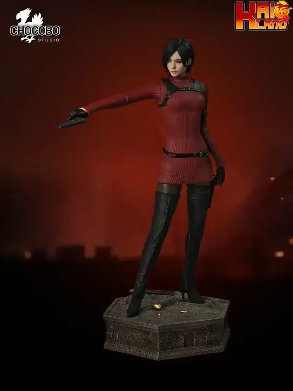Resident Evil Chocobo Studio Ada Wong Resin Statue 1