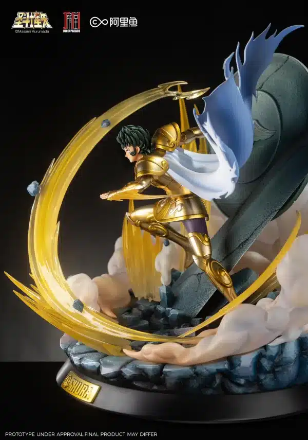 Saint Seiya Jimei Palace Capricorn Shura Licensed Resin Statue 6