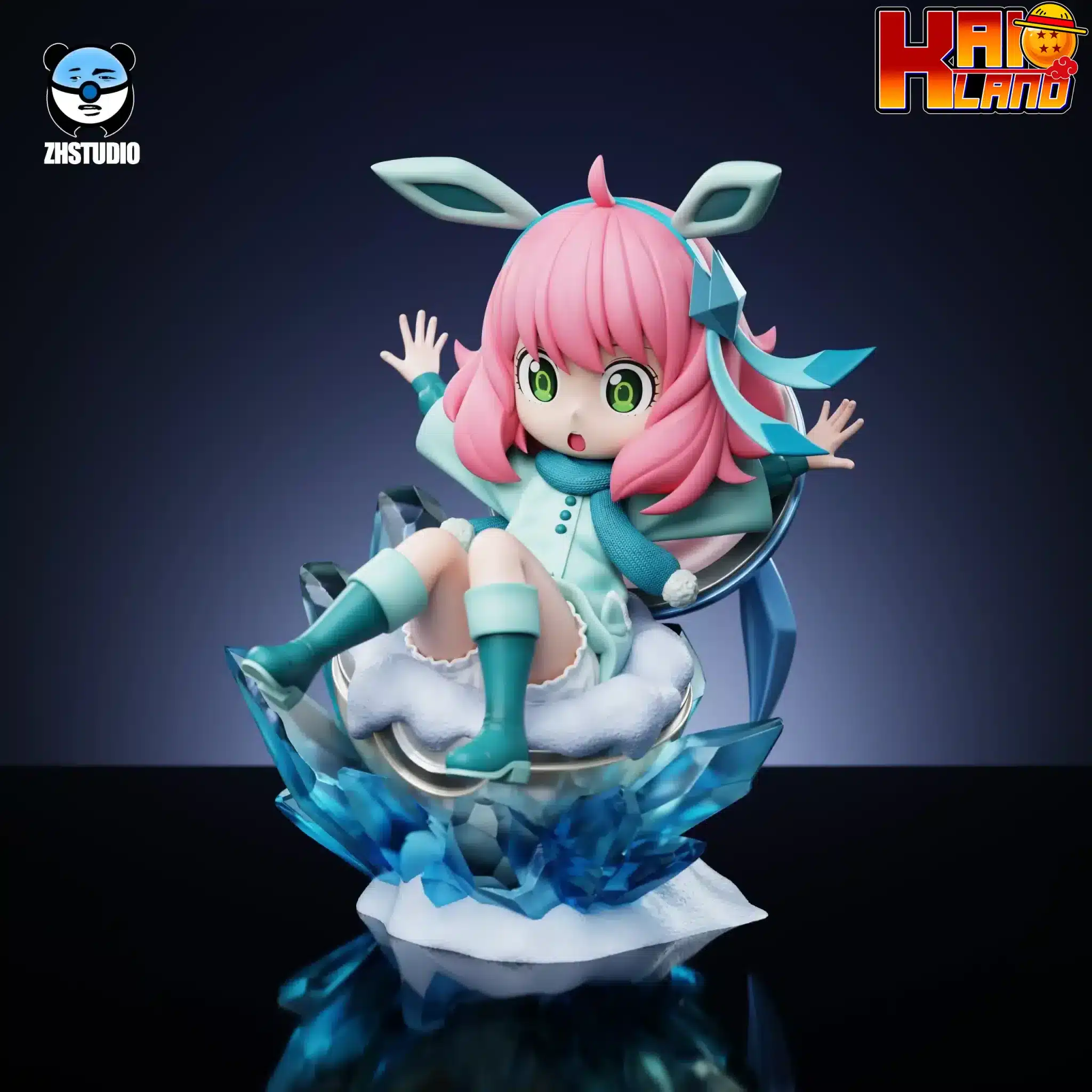 Spy x Family ZH Studio Anya Cos Ice Hockey Girl Resin Statue