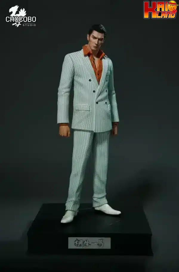Yakuza Like a Dragon Chocobo Studio Kazuma Kiryu Resin Statue 2 1