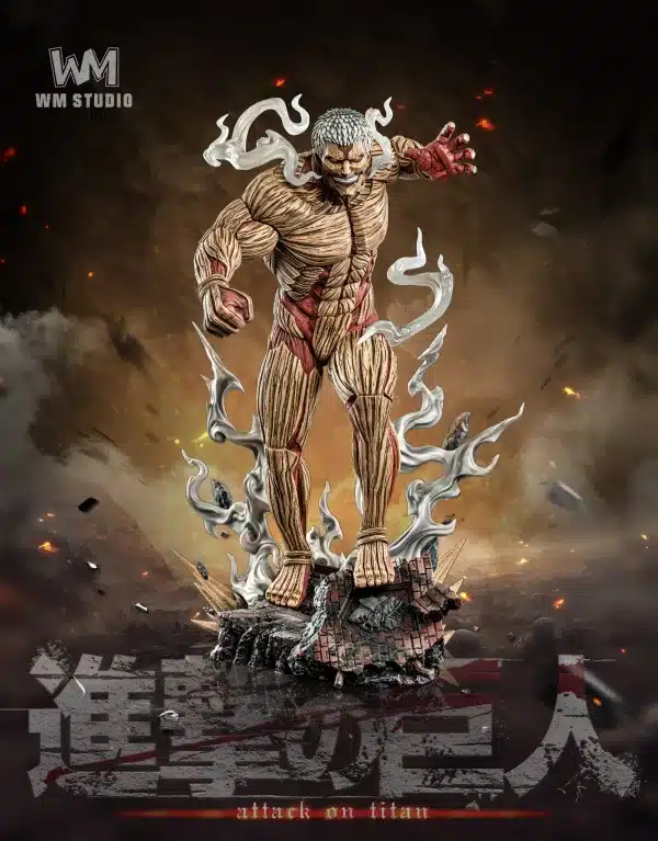 Attack on Titan WM Studio The Armored Titan Reiner Braun Resin Statue 1