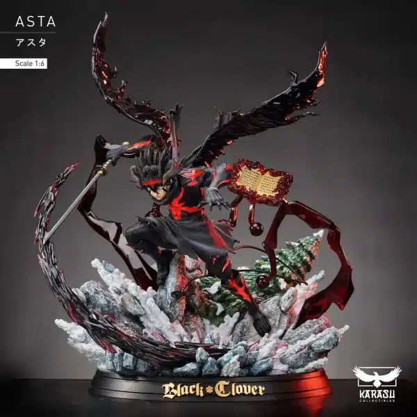Black Clover Karasu Collectibles Asta Resin Statue 1
