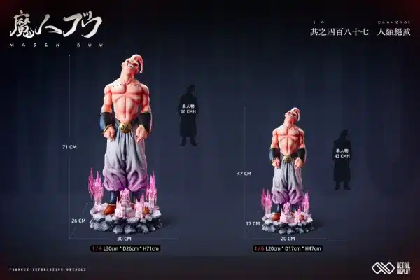 Dragon Ball Infinite Studio Super Buu Resin Statue 5