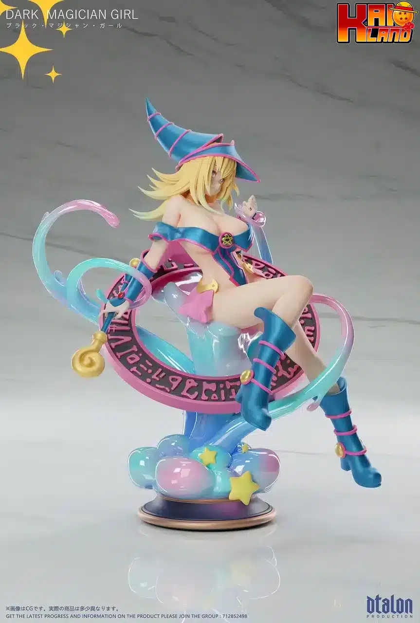 YuGiOh Dtalon Studio Dark Magician Girl Resin Statue