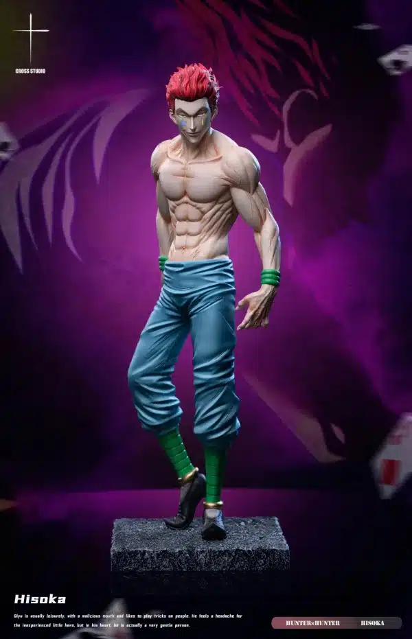 Hunter x Hunter Cross Studio Hisoka Resin Statue 1