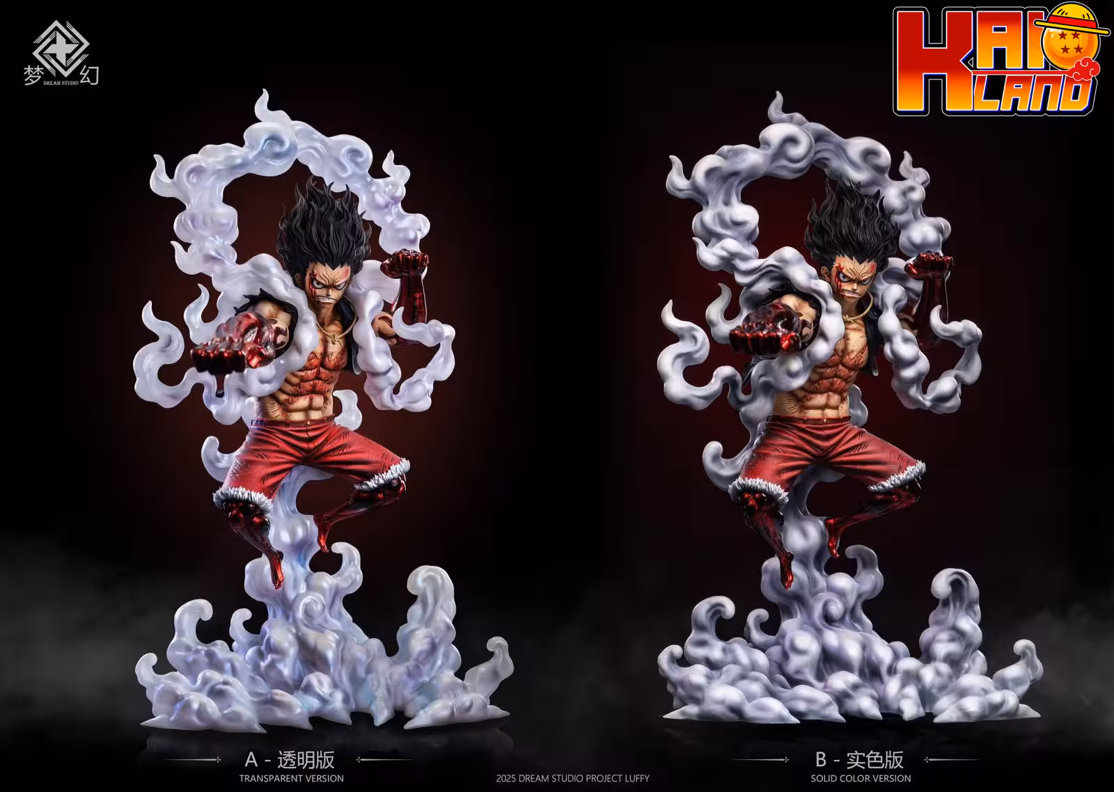 One Piece Dream Studio Gear 4 Snakeman Luffy Resin Statue