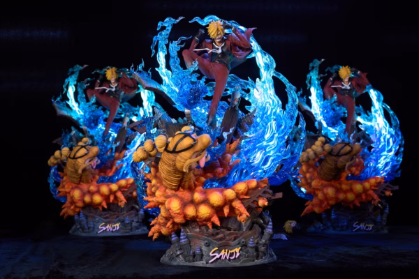 One Piece Light Year Studio Ifrit Jambe Sanji Licensed Resin Statue