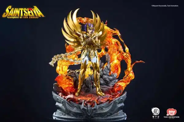 Saint Seiya Ryu Studio Phoenix Ikki Licensed Resin Statue 1