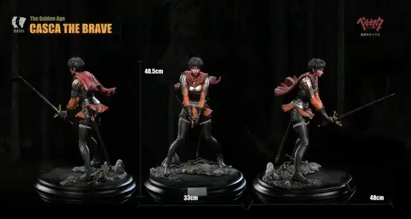 Berserk BIHS Studio Golden Age Casca The Brave Resin Statue 1
