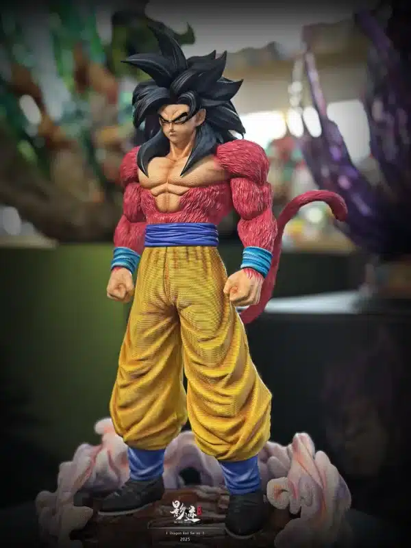 Dragon Ball DIM Studio SS4 Goku Resin Statue 1