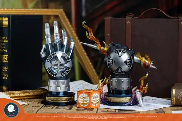 Katekyo Hitman Reborn ILL Studio Tsunayoshi Sawada Gloves V2 Resin Statue 2