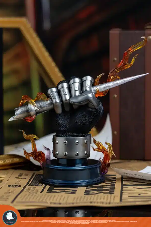 Katekyo Hitman Reborn ILL Studio Tsunayoshi Sawada Gloves V2 Resin Statue 3