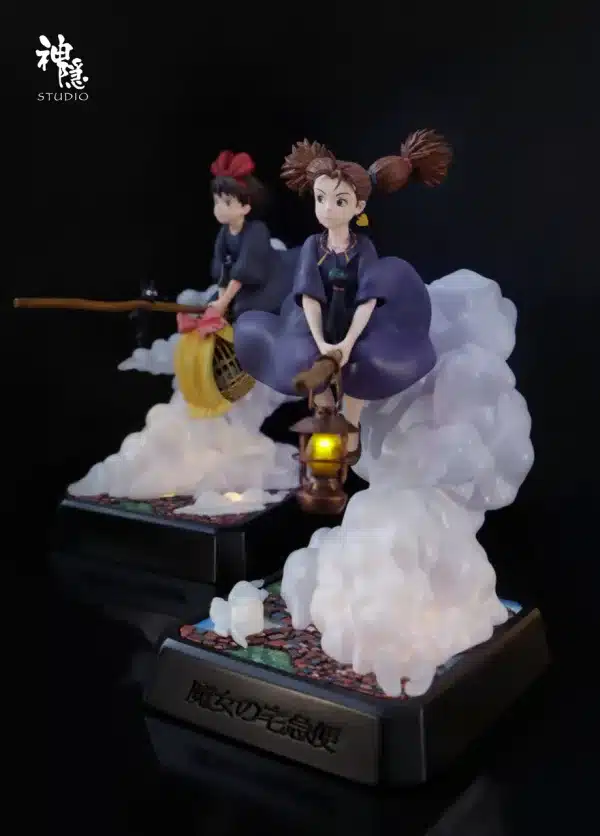 Kikis Delivery ShenYin Studio Service Kiki x The Purple Witch Resin Statue 1