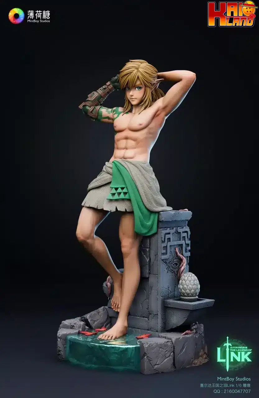 Legend Of Zelda MintBoy Studio Link Resin Statue