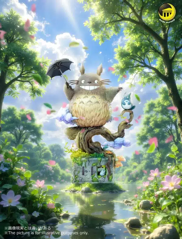 My Neighbor Totoro Moon Shadow Studio Totoro Resin Statue 1