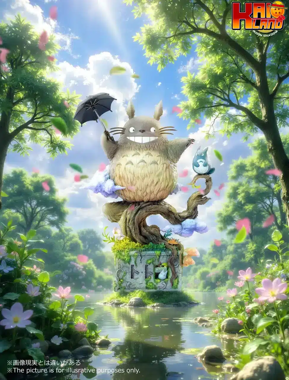My Neighbor Totoro Moon Shadow Studio Totoro Resin Statue