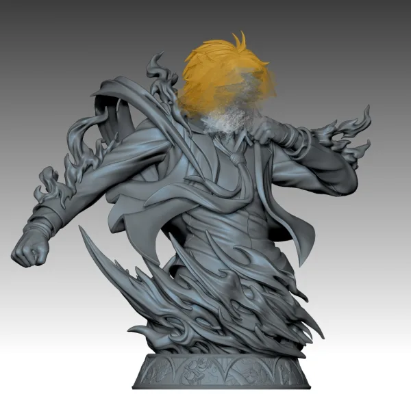 One Piece UNO Studio Sanji Bust Resin Statue 2