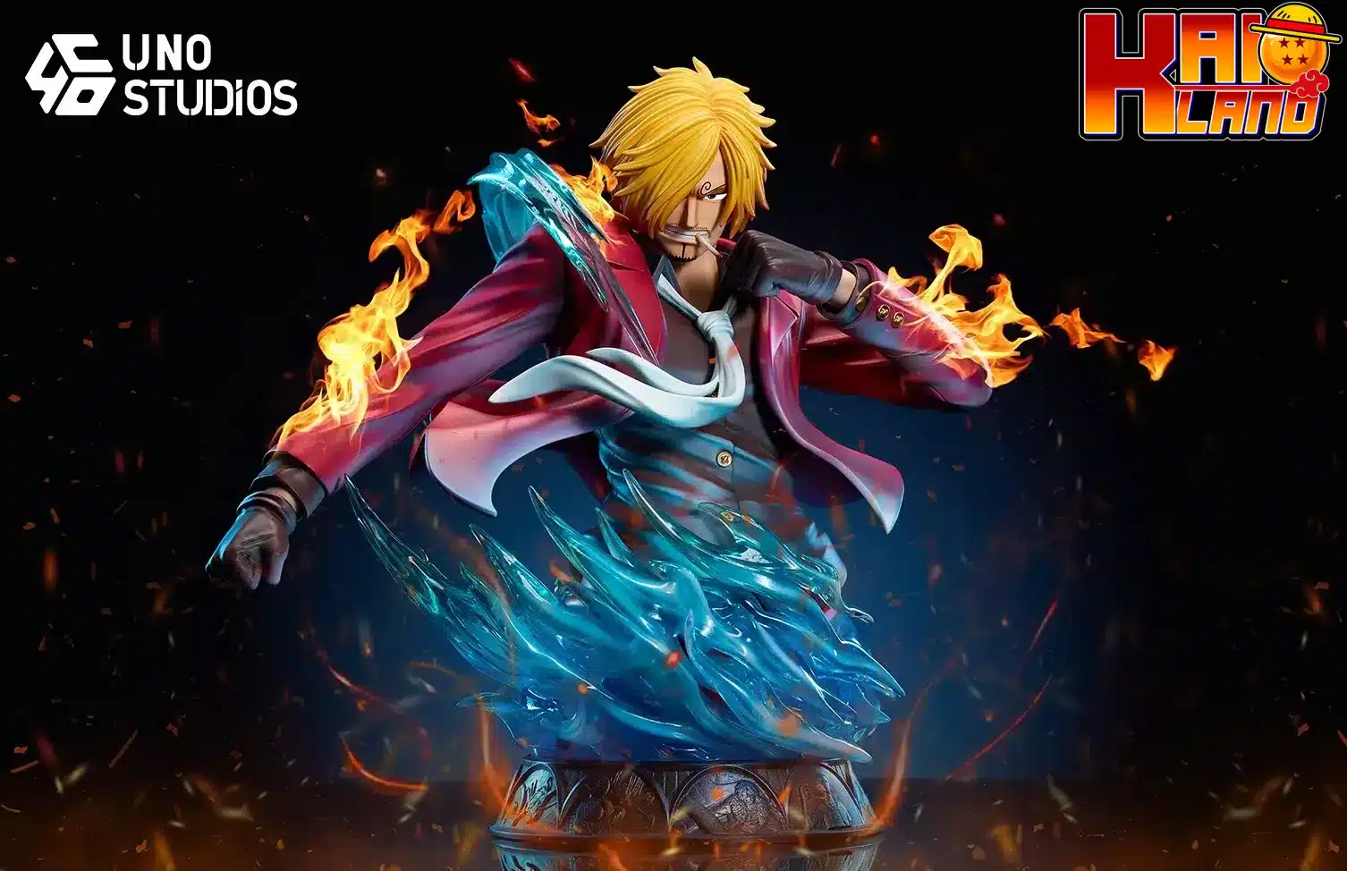One Piece UNO Studio Sanji Bust Resin Statue