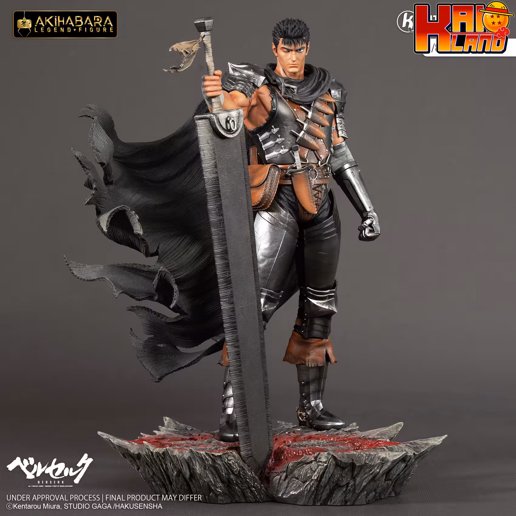Berserk Kitsune Statue Studio Guts V2  PVC Licensed