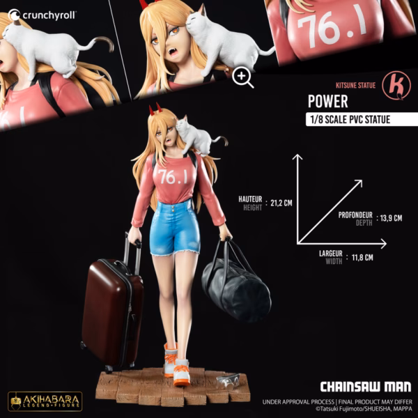 Chainsaw Man Kitsune Statue Power Licensed PVC 4