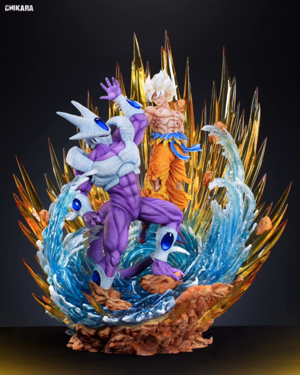 Dragon Ball Chikara Studio Goku vs Cooler Resin Statue 4