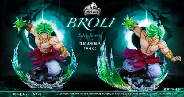 Dragon Ball Violent Bear Studio Broly Resin Statue 1