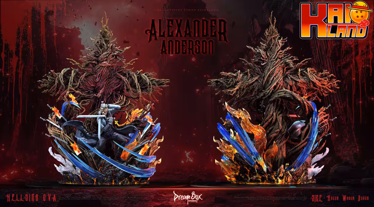 Hellsing Dream Box Studio Alexander Anderson Resin Statue