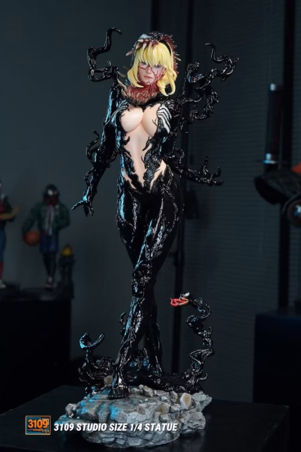 Marvel 3109 Studio Venom Gwen Resin Statue 1