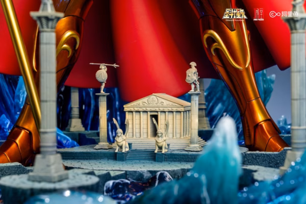 Saint Seiya Jimei Palace Poseidon Licensed Resin Statue 7