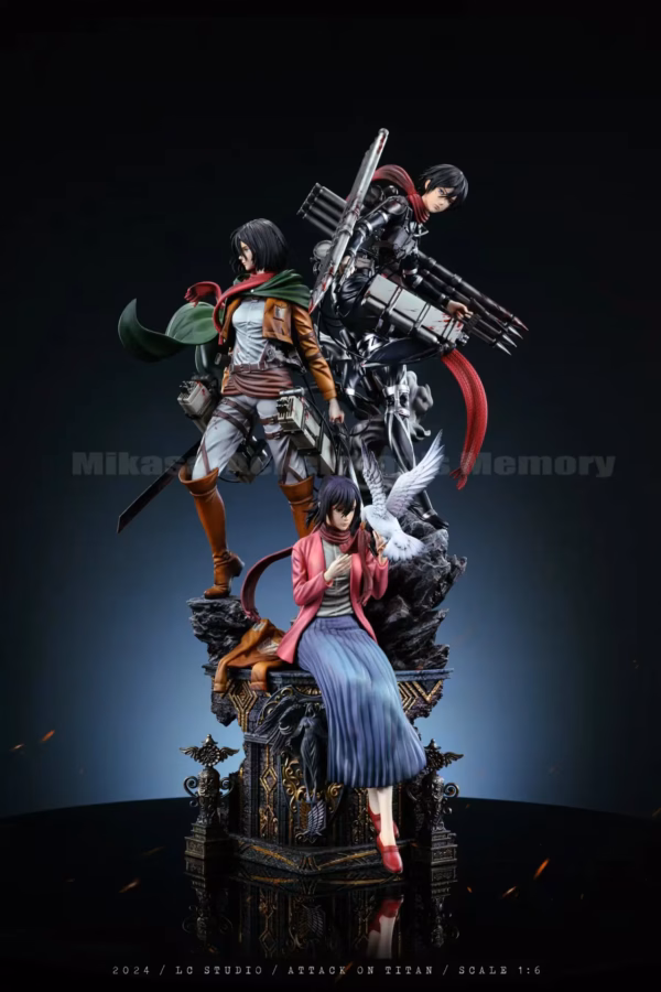 Attack on Titan LC Studio Mikasa Memoirs Resin Statue 1