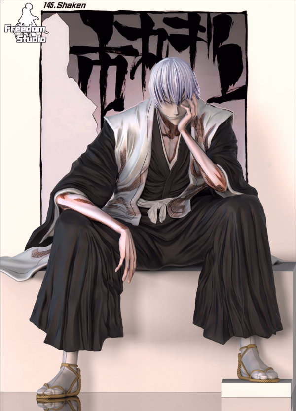 Bleach Freedom Studio Ichimaru Gin Resin Statue 1