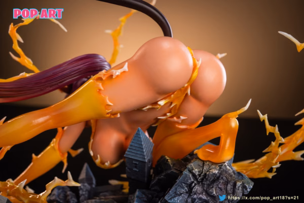 Bleach Pop Art Studio Shihouin Yoruichi Resin Statue 5
