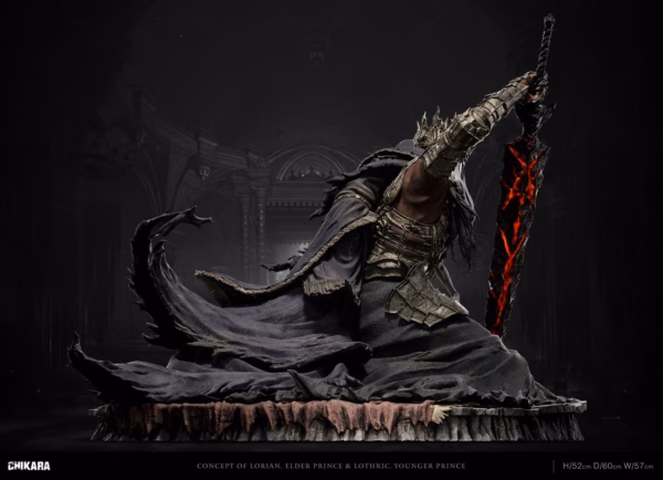 Dark Souls Chikara Studio Prince Lorian x Lothric Resin Statue 3
