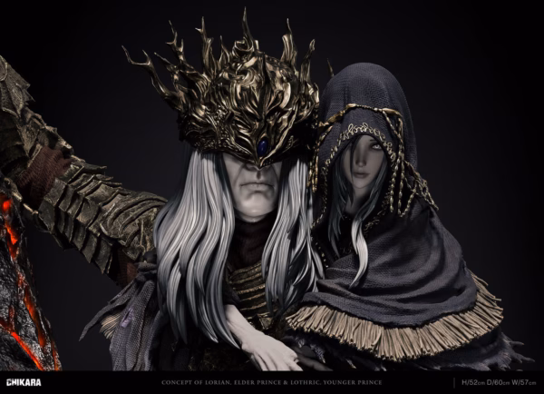 Dark Souls Chikara Studio Prince Lorian x Lothric Resin Statue 4