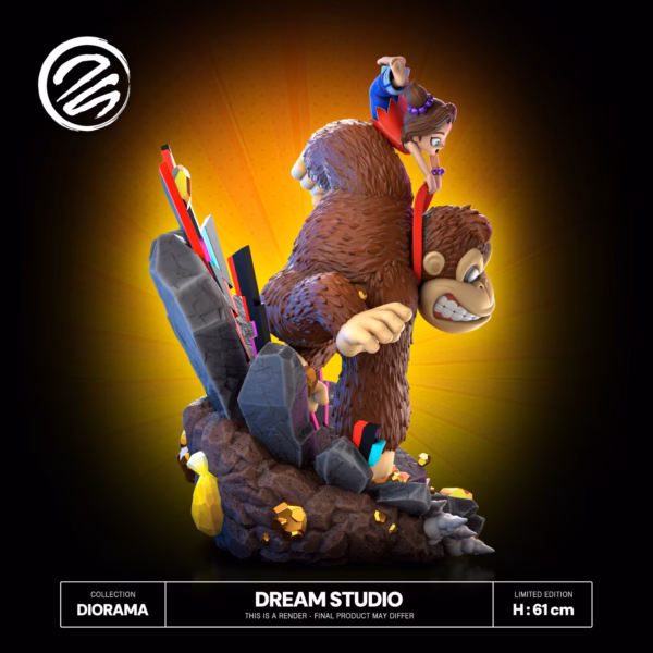 Donkey Kong Dream Studio Donkey Kong Bananza Resin Statue 99