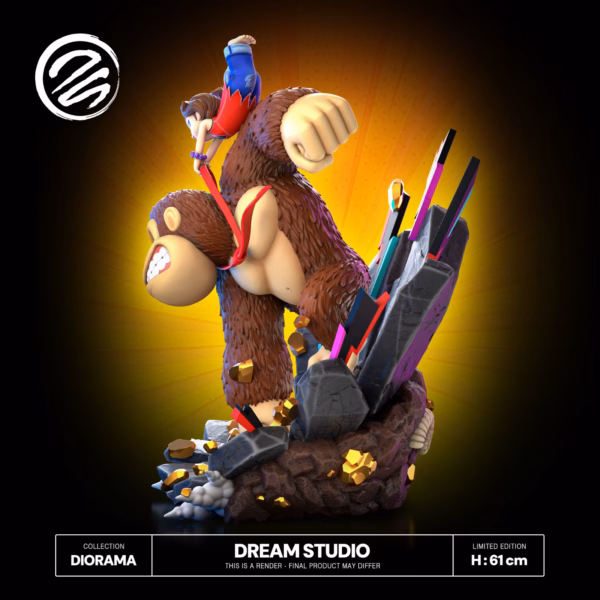 Donkey Kong Dream Studio Donkey Kong Bananza Resin Statue 999