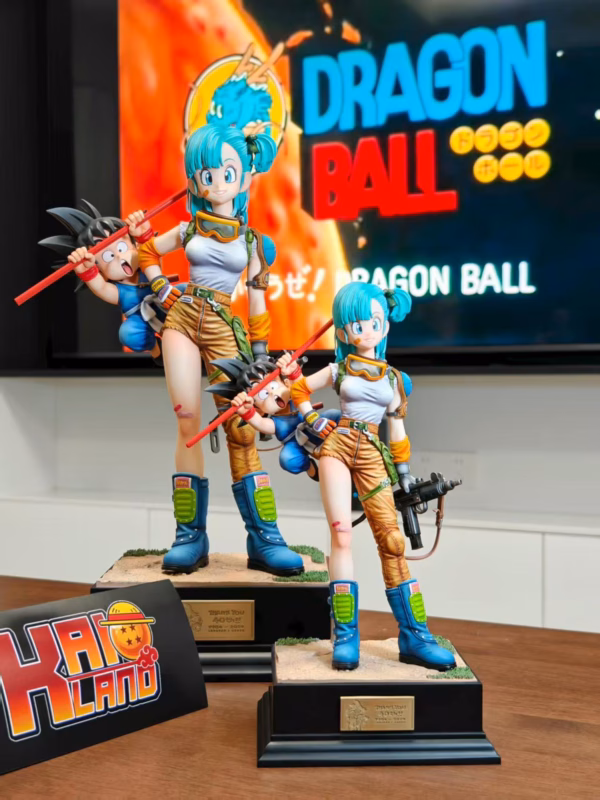 Dragon Ball Infinite Studio Bulma x Kid Goku Resin Statue 2 1