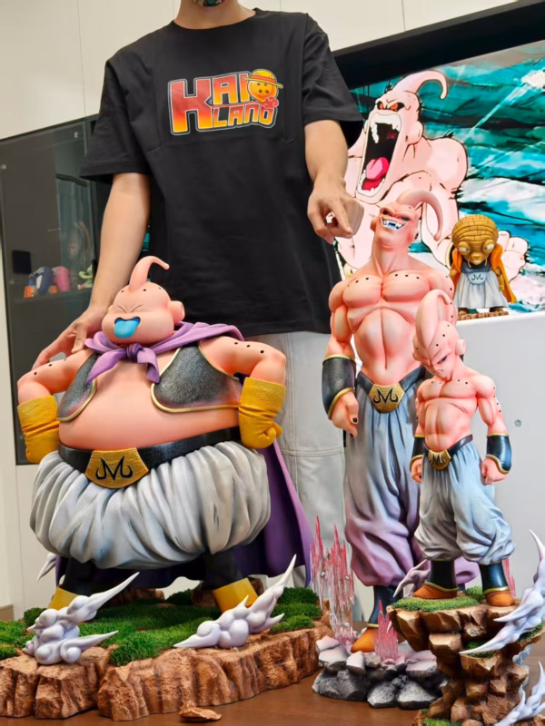 Dragon Ball Infinite Studio Fat Buu x Kid Buu Resin Statue 1 1