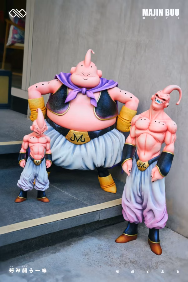 Dragon Ball Infinite Studio Fat Buu x Kid Buu Resin Statue 1
