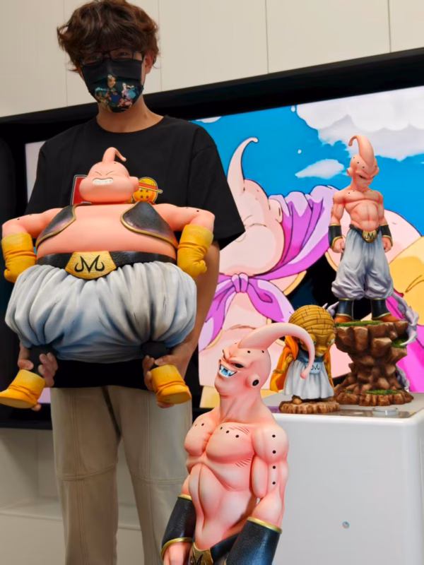 Dragon Ball Infinite Studio Fat Buu x Kid Buu Resin Statue 17