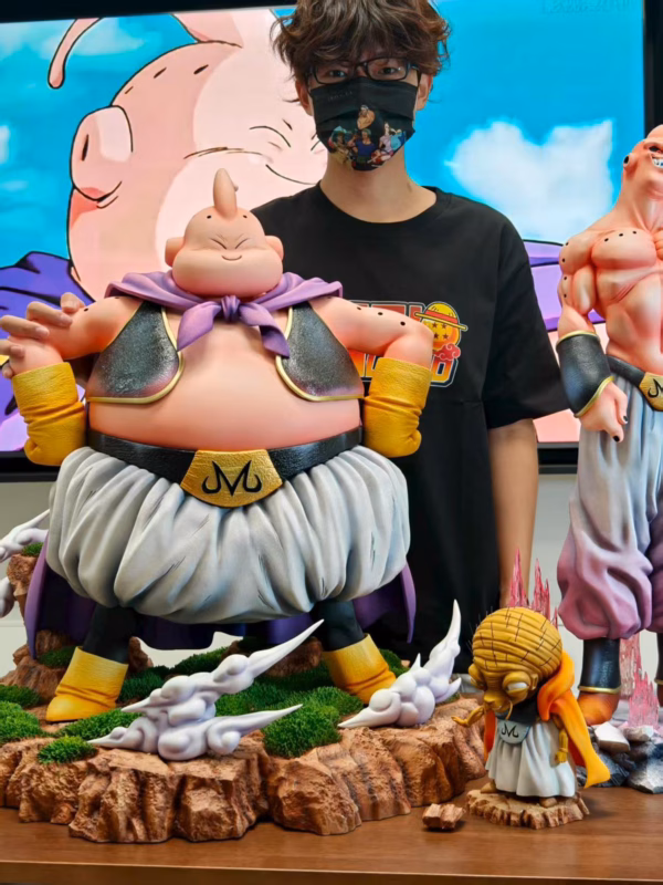 Dragon Ball Infinite Studio Fat Buu x Kid Buu Resin Statue 4 1