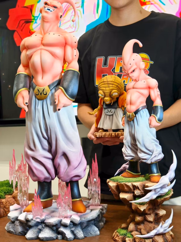 Dragon Ball Infinite Studio Fat Buu x Kid Buu Resin Statue 7 1