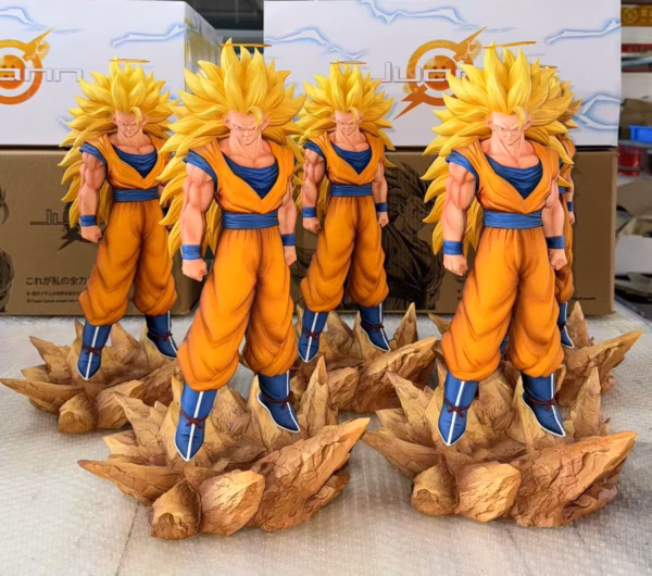 Dragon Ball Juann Studio SS3 Goku Resin Statue 0
