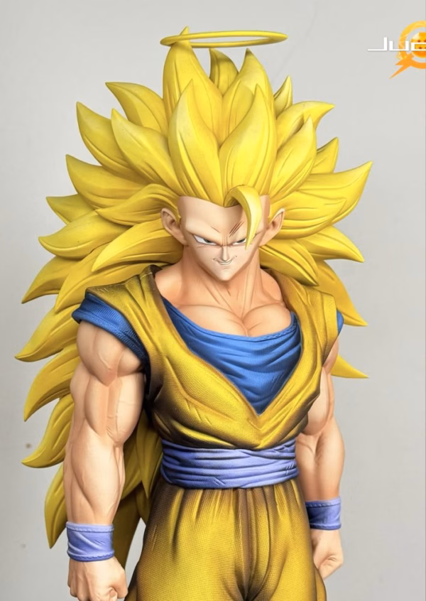 Dragon Ball Juann Studio SS3 Goku Resin Statue 3