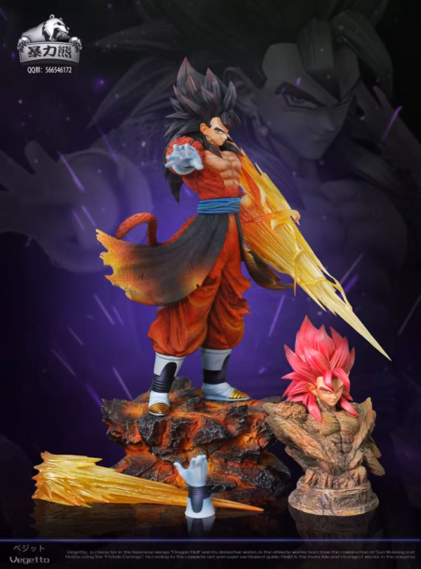 Dragon Ball Violent Bear Studio SS4 Vegito Resin Statue 1