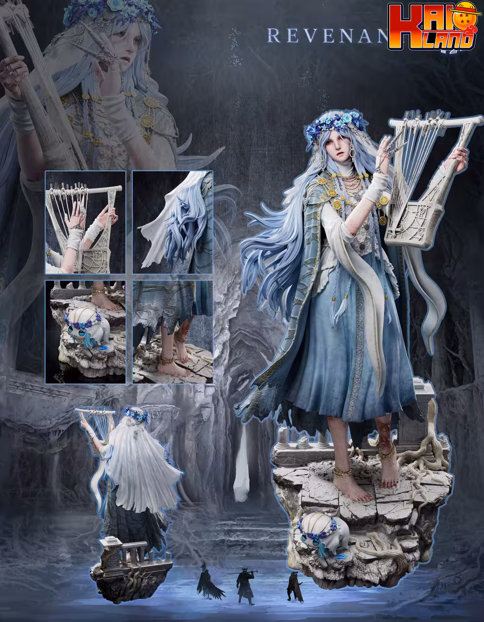 Elden Ring Ashes Studio Nightreign Revenant Resin Statue