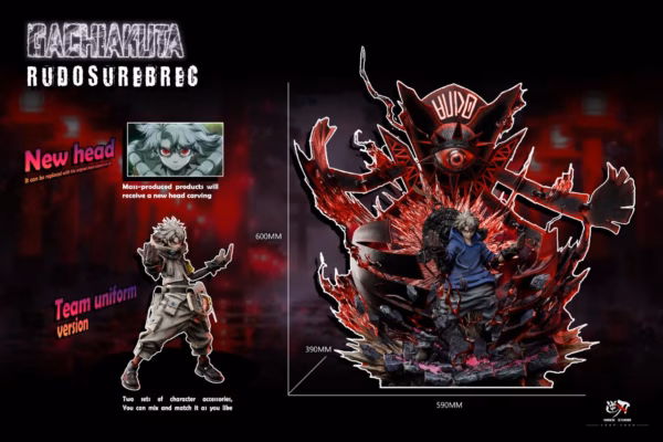 Gachiakuta Niren Studio Rudo Surebrec Resin Statue 4