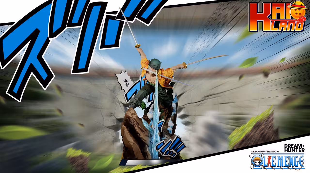 One Piece Dream Hunter Studio Roronoa Zoro Resin Statue