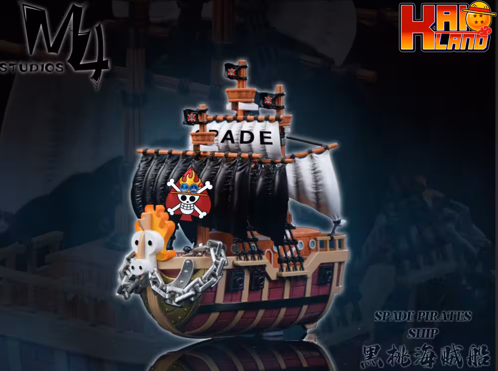 One Piece M4 Studio Spade Pirates Ship Resin Statue